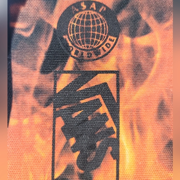 VANS x A$AP Rocky Worldwide Black & White Classic Slip-On Shoes Soze 8 - Picture 5 of 6